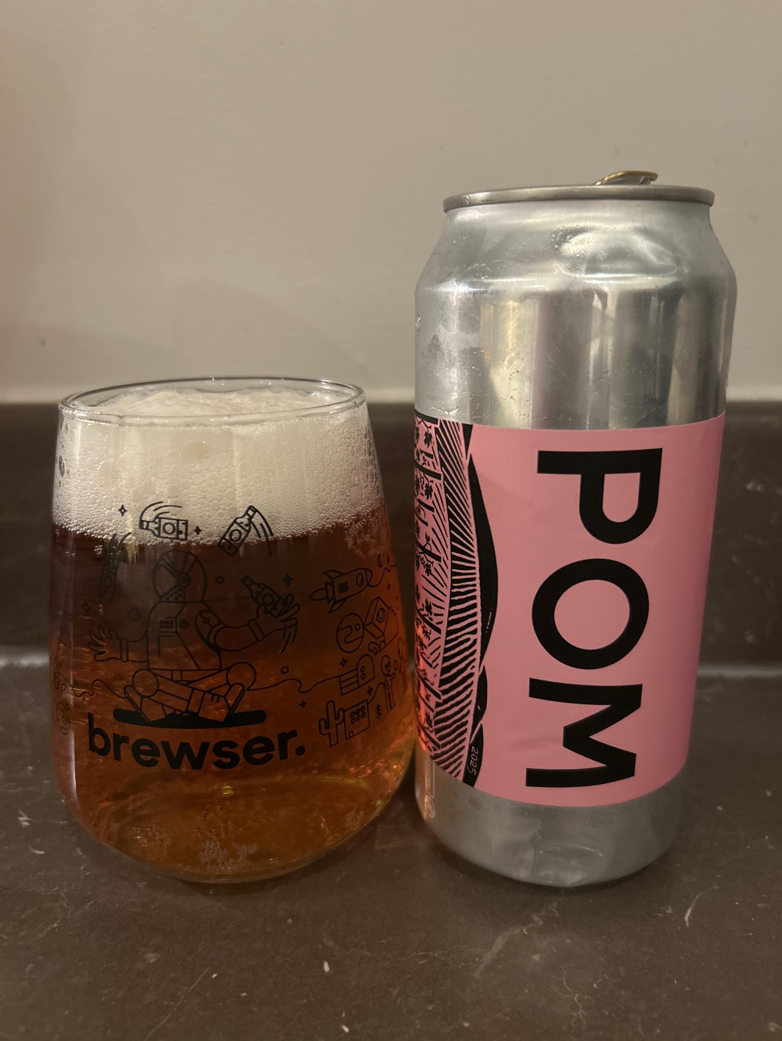 Pom Lager - Pinot Meunier, Brewing Brothers
