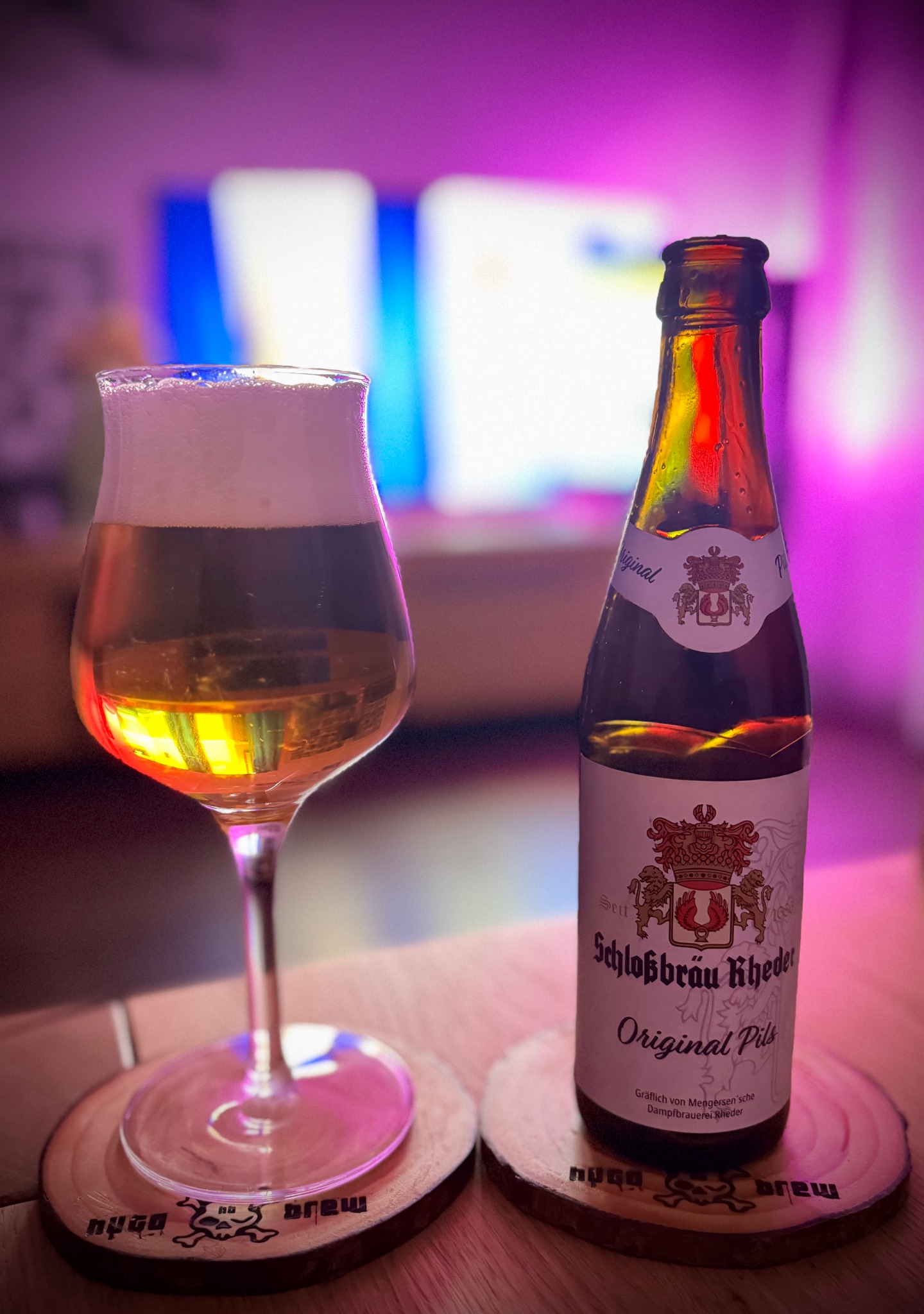 Schloßbräu Rheder Original Pils, Schloßbrauerei Rheder
