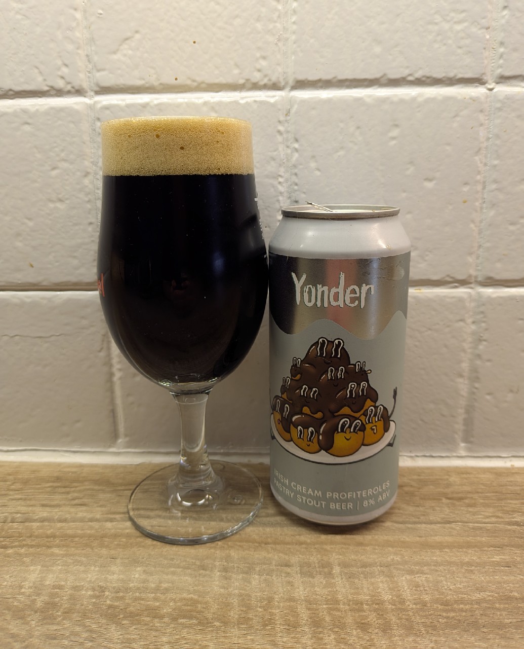 Irish Cream Profiteroles, Yonder Brewing