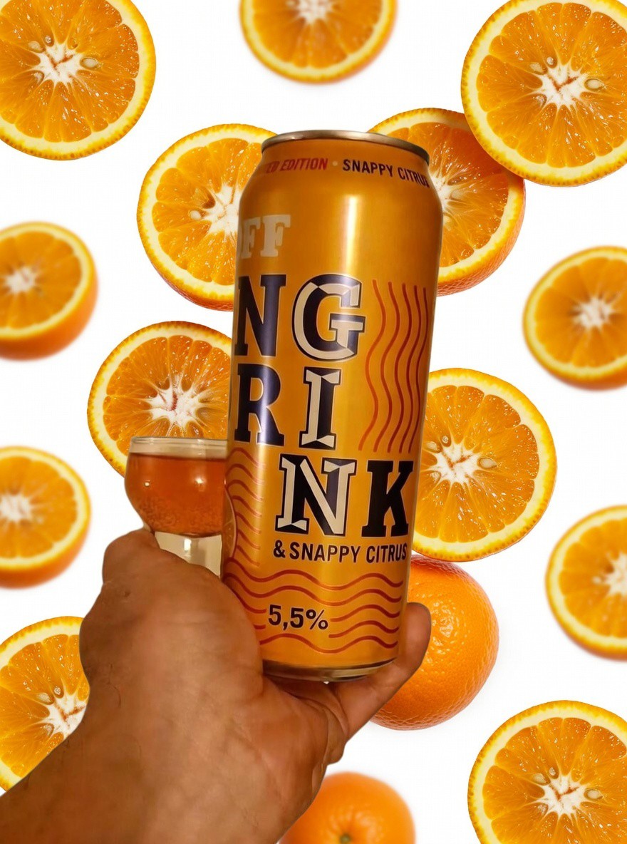 KOFF Long Drink Snappy Citrus, Finland