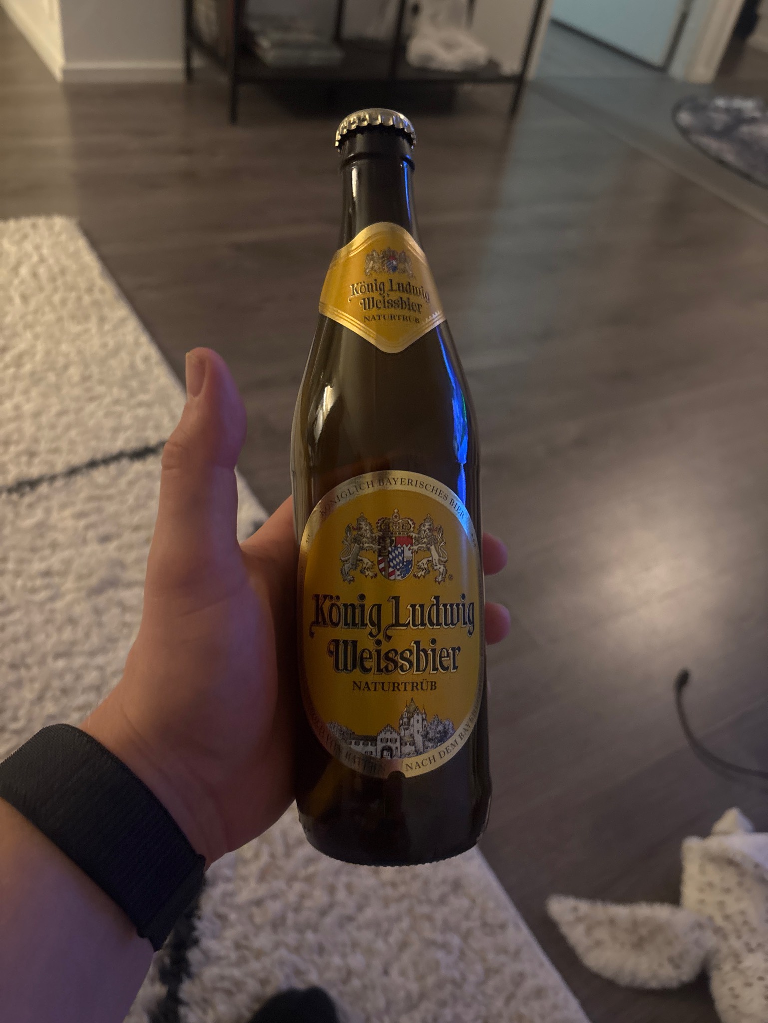König Ludwig Weissbier Hell, König Ludwig Schlossbrauerei Kaltenberg (Warsteiner)
