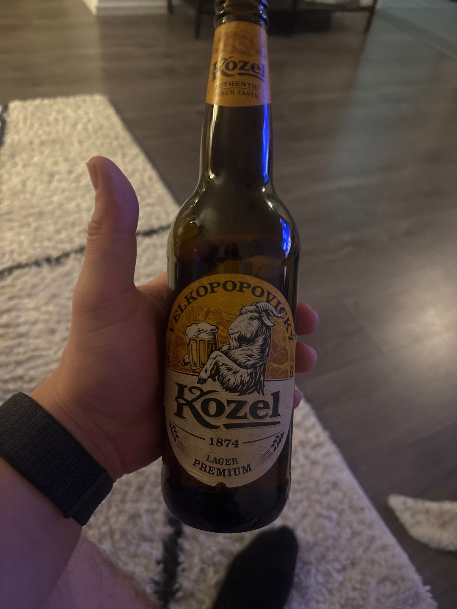 Kozel Premium Lager / Kozel 11°, Pivovar Velké Popovice (Asahi Breweries)