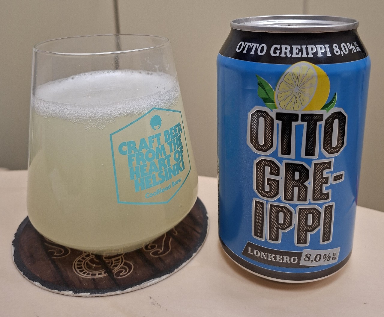 Otto Greippi 8.0%, Finland