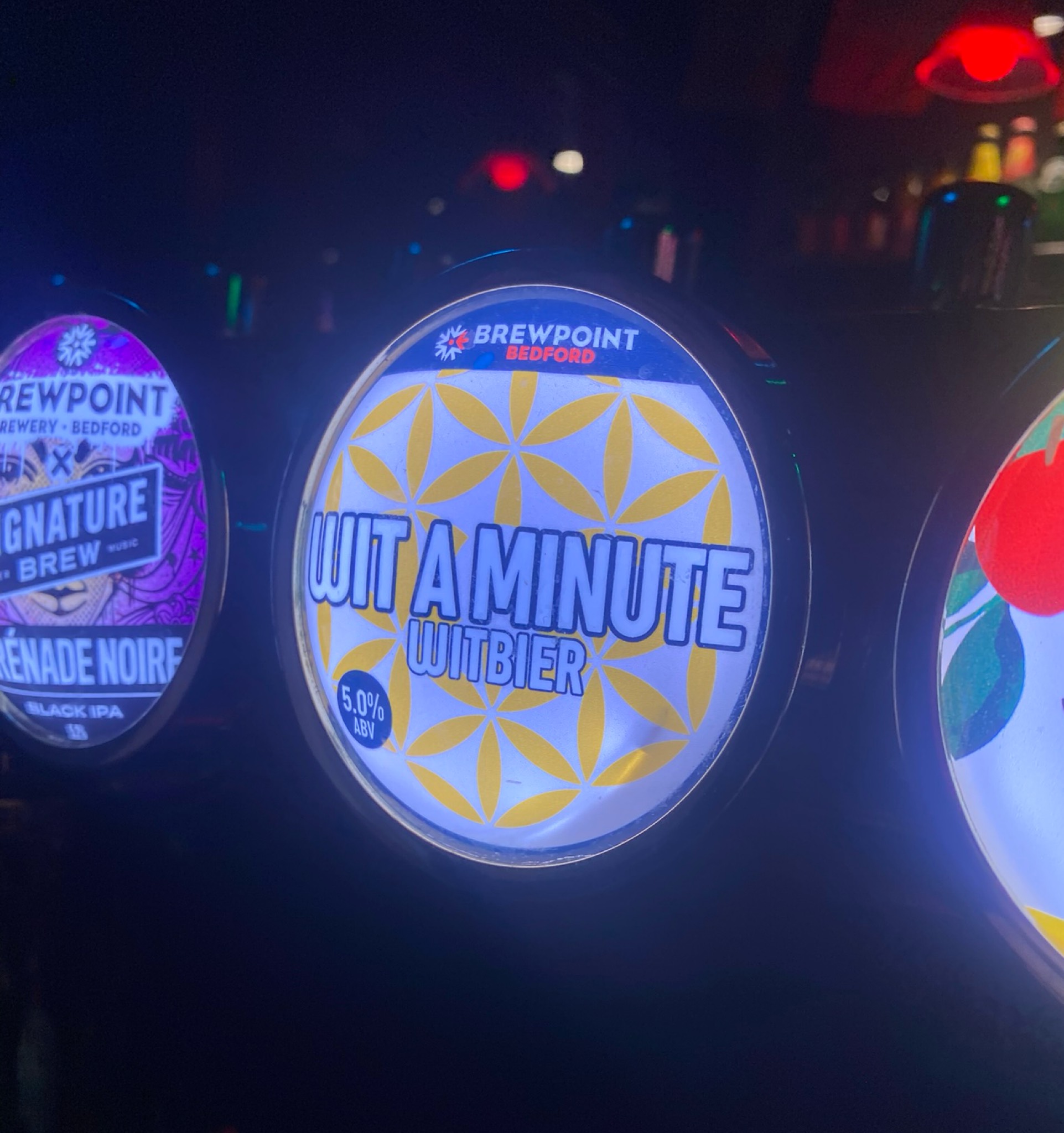 Wit a minute, Brewpoint Brewery (Wells & Co)