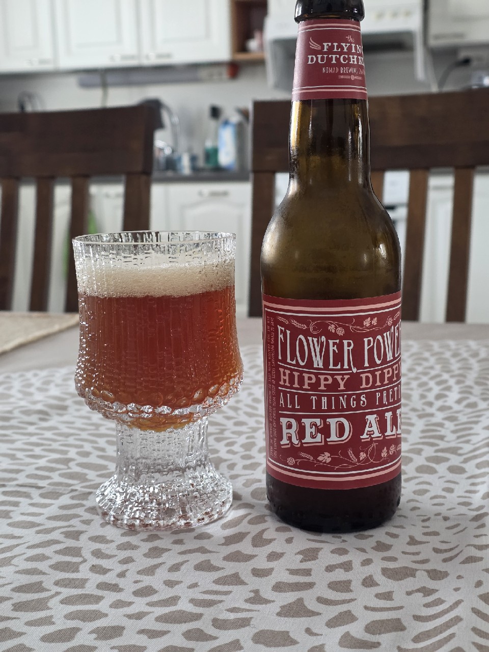 Flower Power Hippy Dippy All Things Pretty American Amber, The Flying Dutchman Nomad Brewing Company