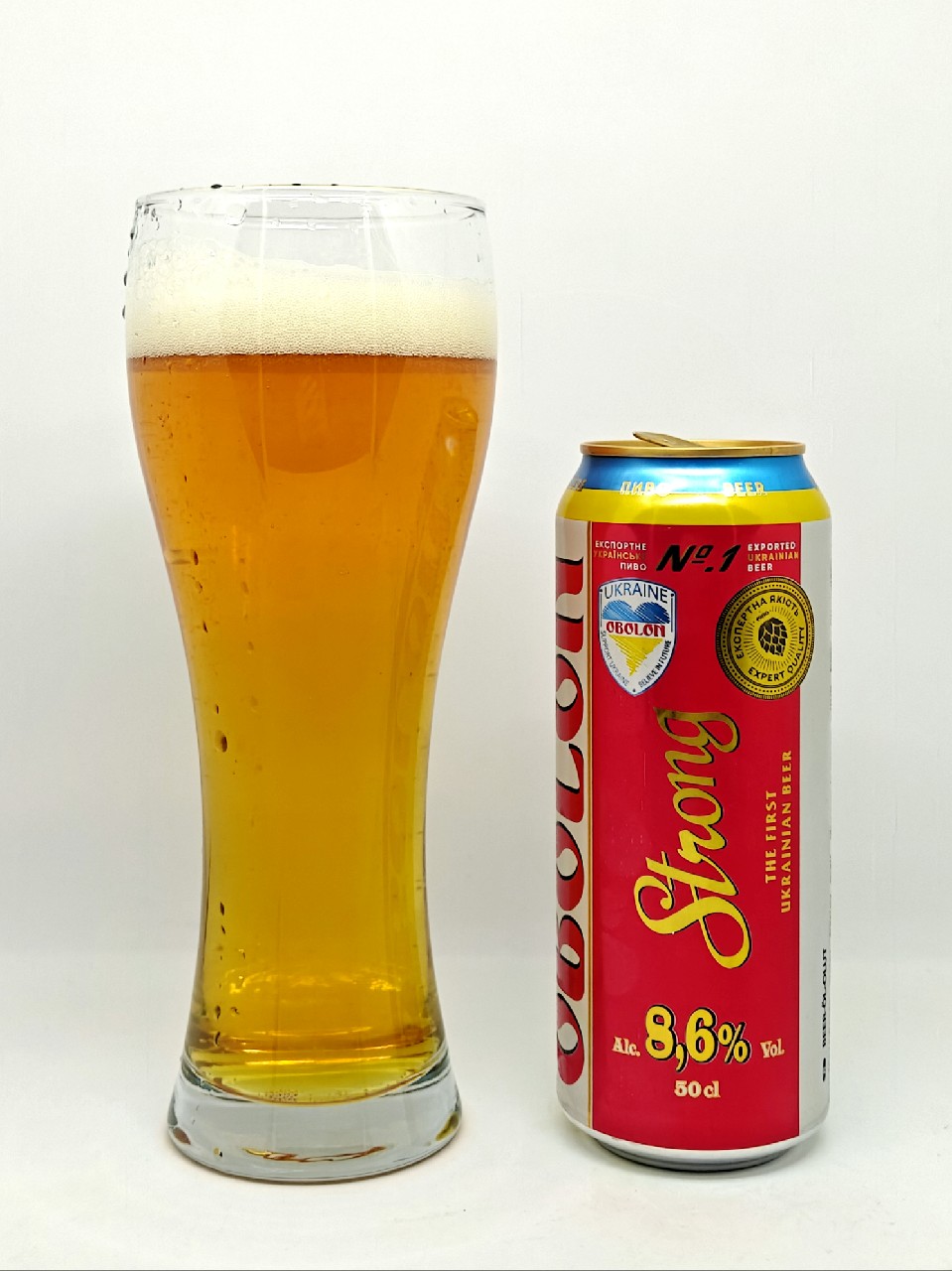 Obolon Strong / Оболонь Мiцне 8.6%, Obolon / Оболонь