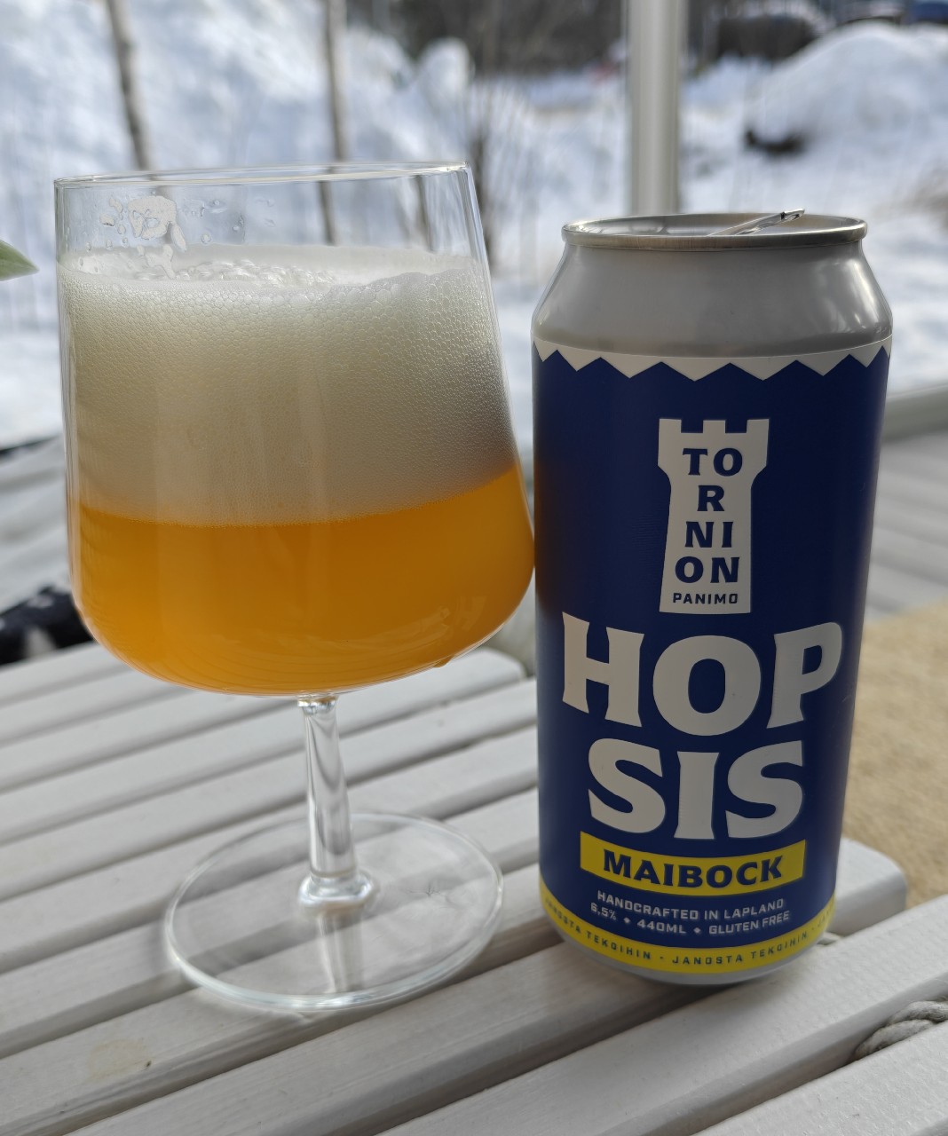 Hopsis maibock, Finland