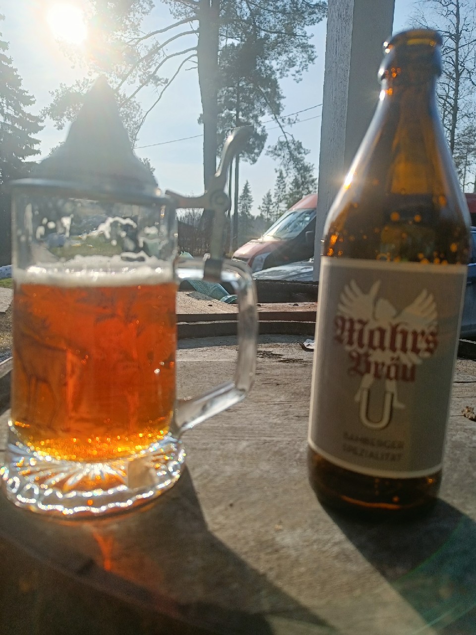 Mahrs bräu "u" kellerbier, Germany