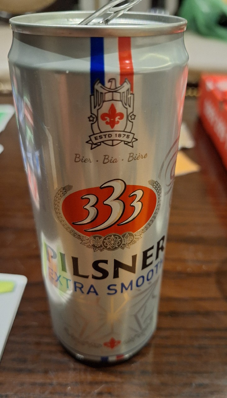333 Pilsner Extra Smooth, Vietnam