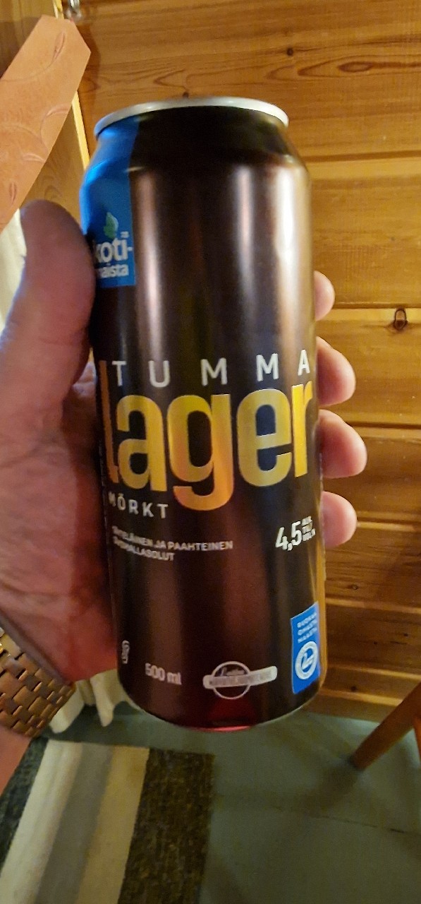 Kotimaista Tumma Lager 4.5%, Finland