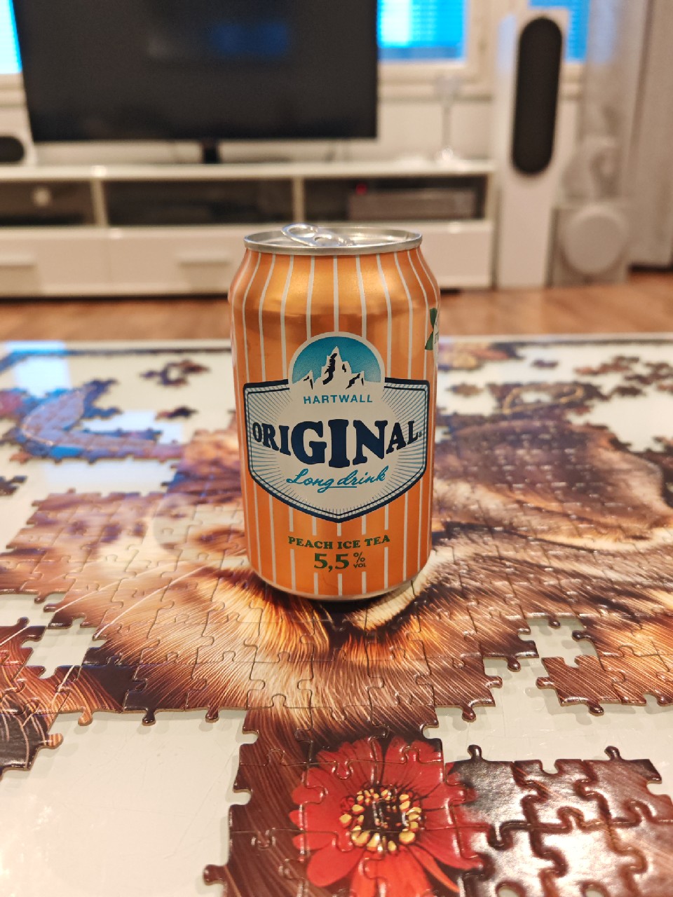 Original peach ice tea, Finland