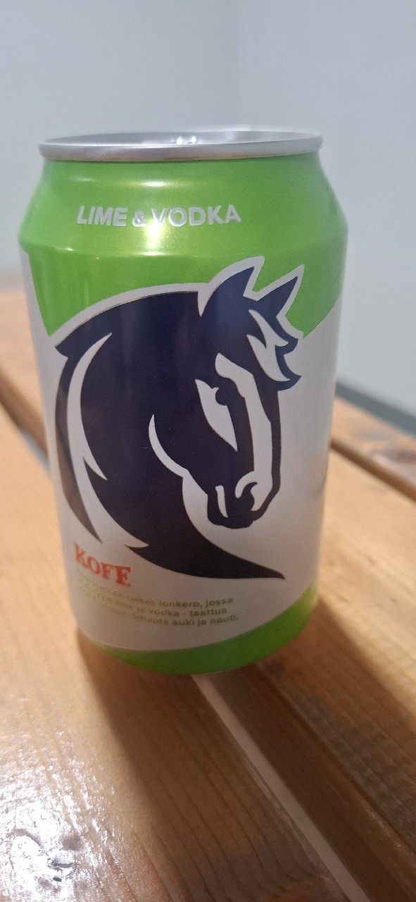 KOFF Long Drink Lime & Vodka, Finland