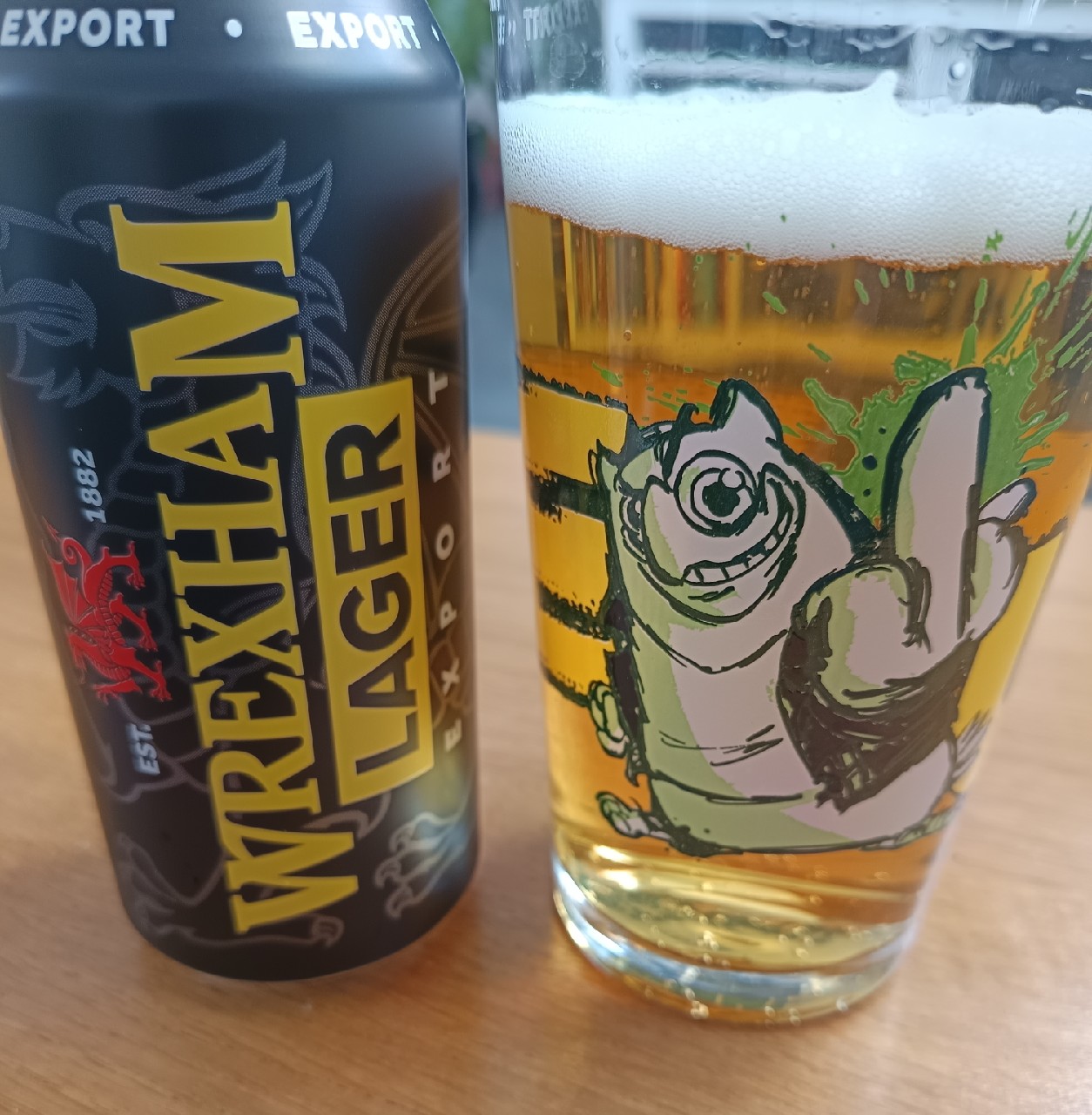 Wrexham Lager, Wales