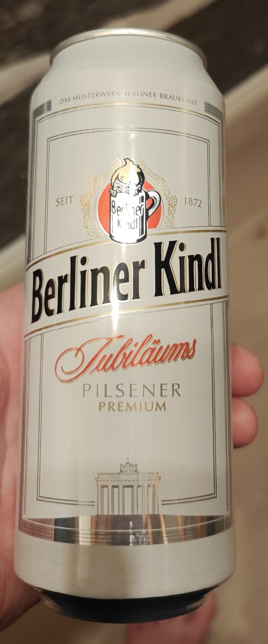 Berliner Kindl Jubiläums Pilsner, Berliner Kindl Schultheiss Brauerei (Oetker Group)