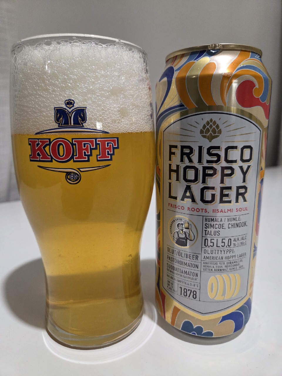 Frisco Hoppy Lager, Finland