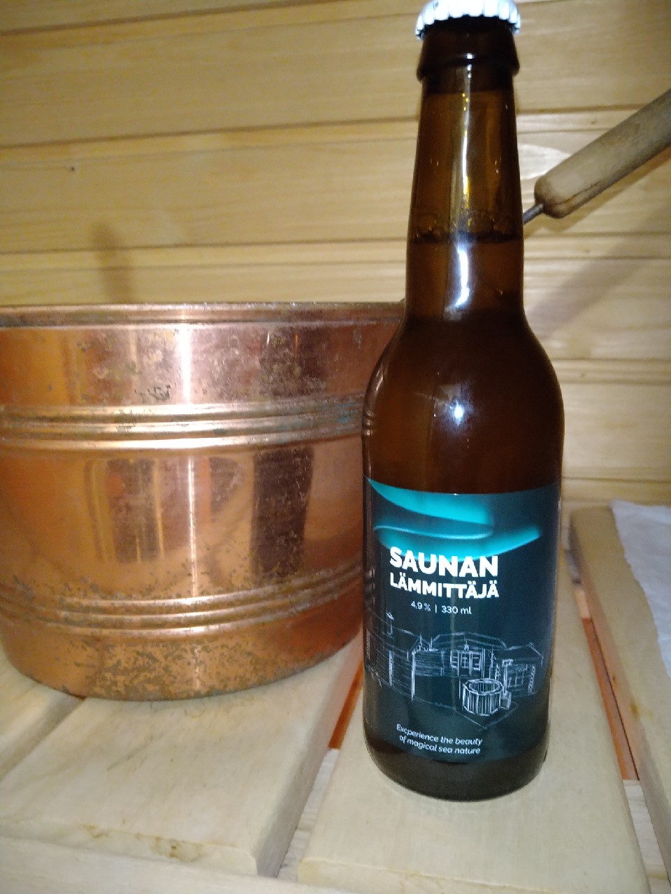 Saunan Lämmittäjä – Kalle's Inn Resort, Kvarken Brewery
