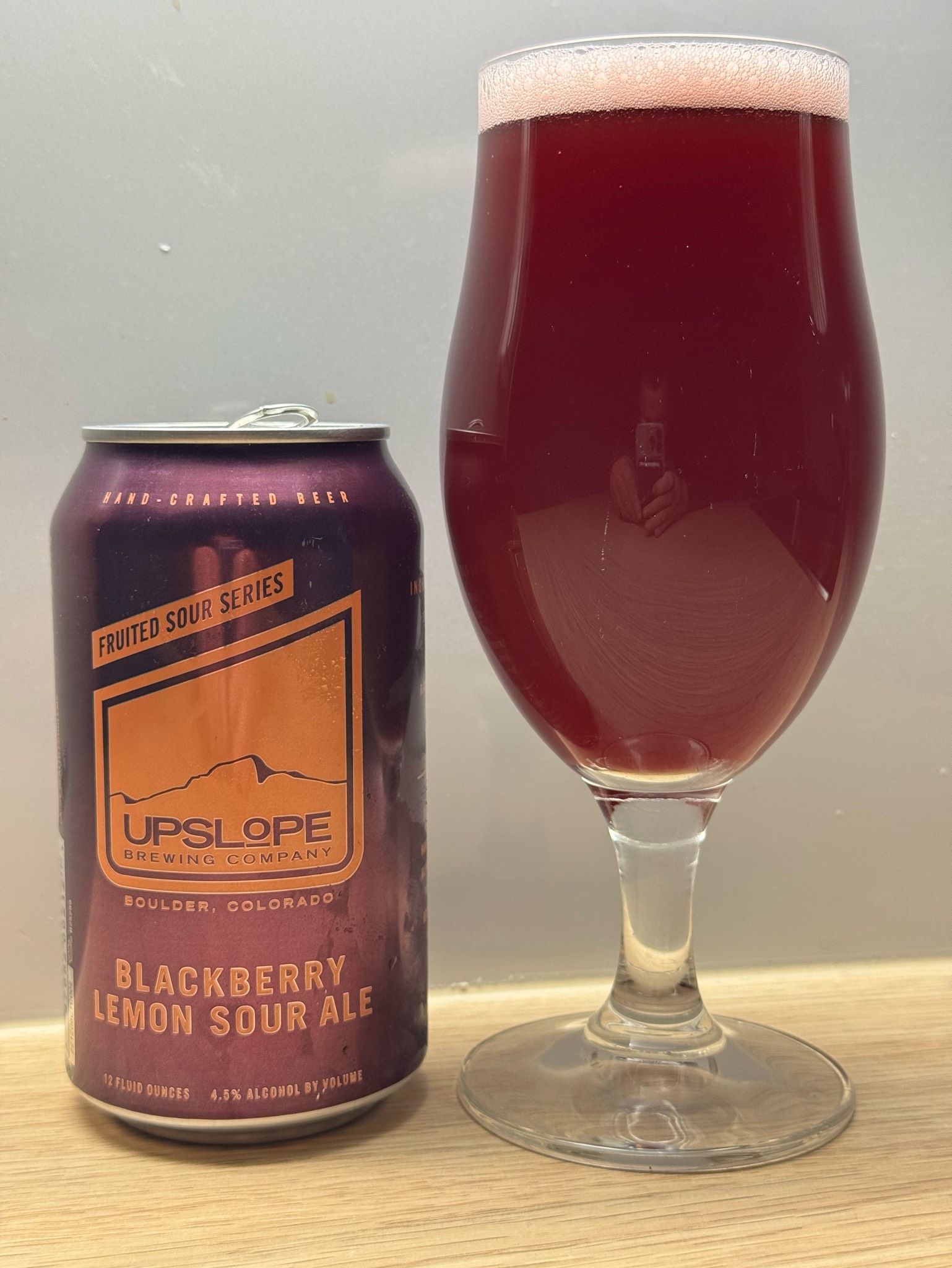 Blackberry Lemon Sour Ale, Upslope Brewing Company