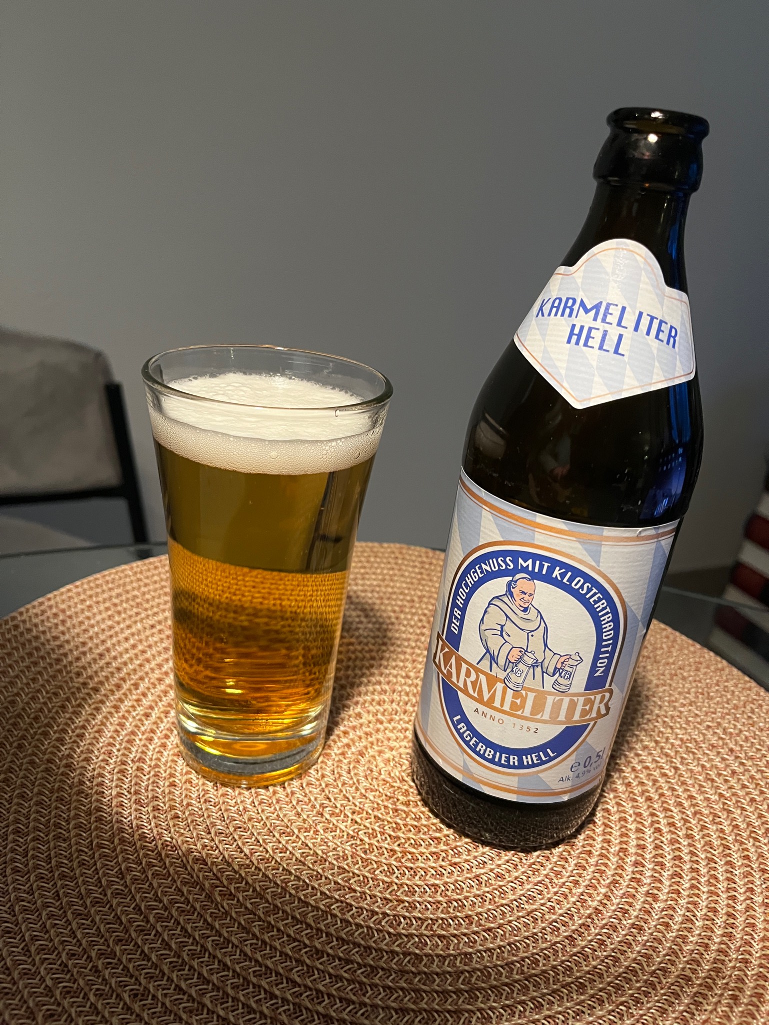 Karmeliter Lagerbier Hell, Karmeliter Bräu Bad Neustadt/Salz