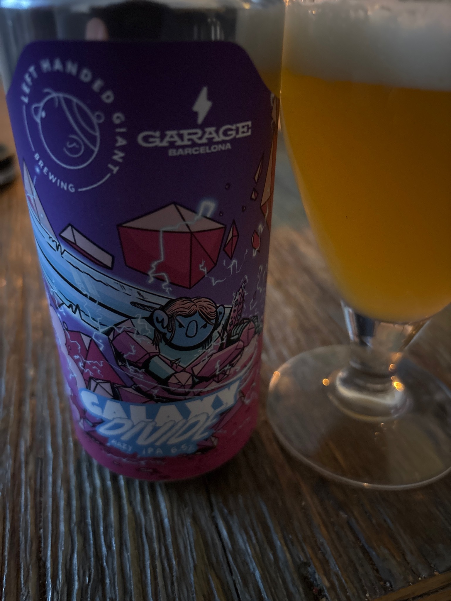Galaxy divide, Left Handed Giant Brewing