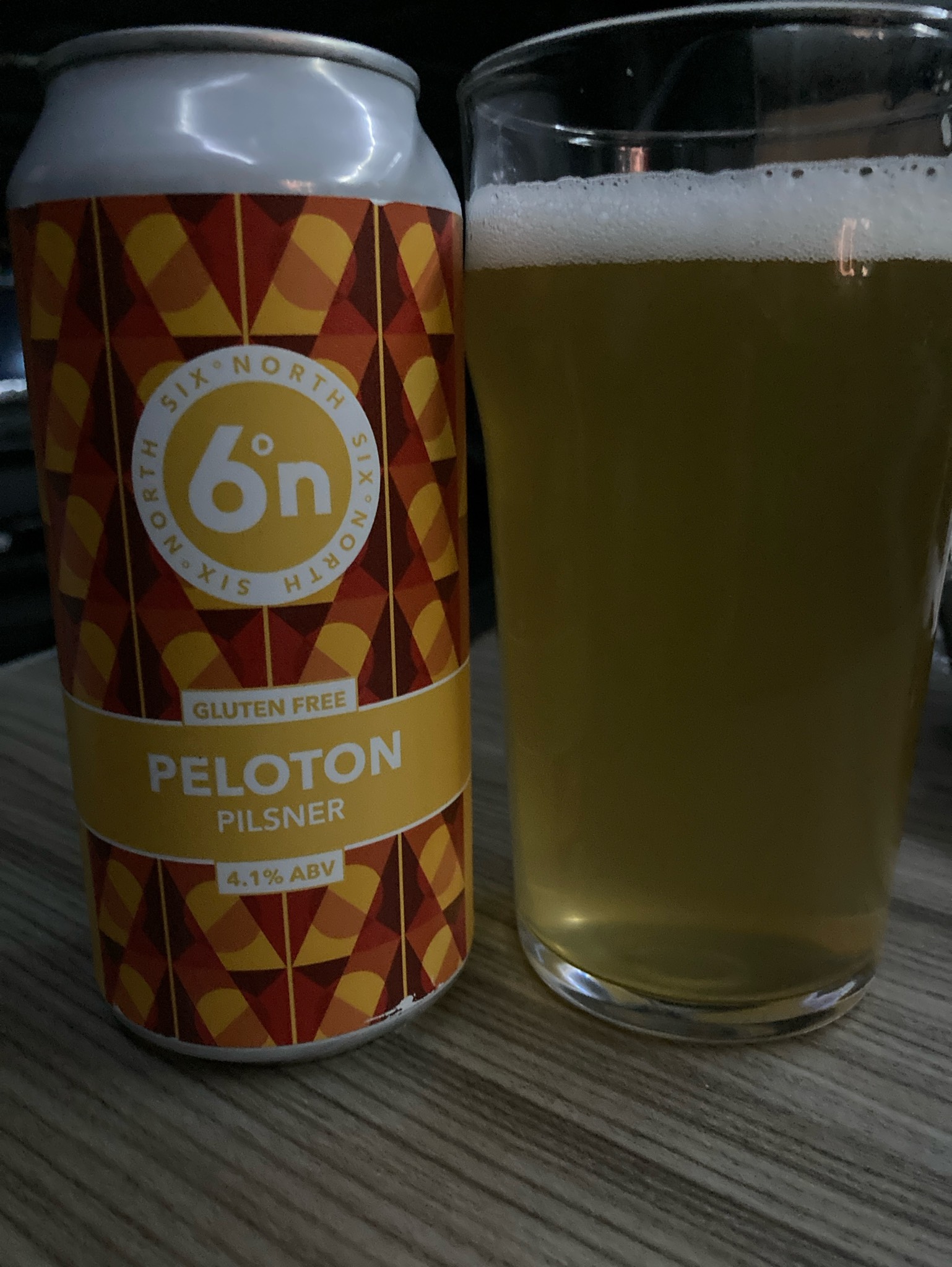 Peloton Pilsner, Six° North Brewery
