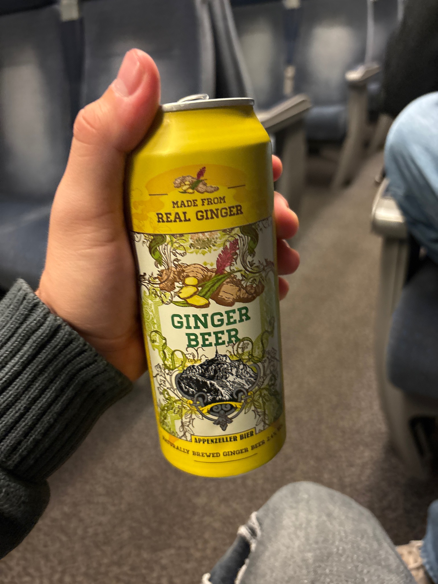 GB Birra Artigianale Ginger Beer, Brauerei Locher (Appenzeller)