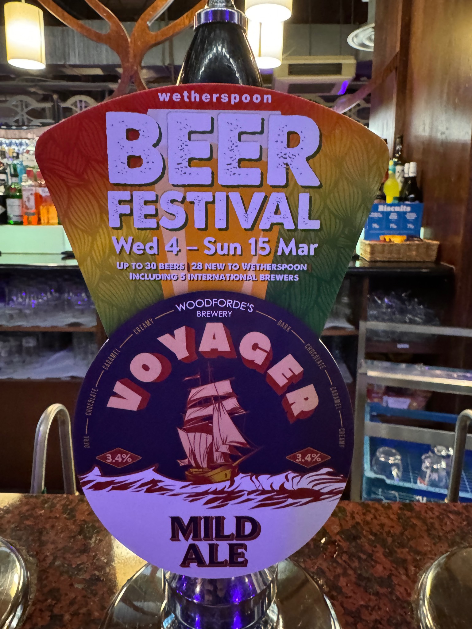 Voyager, Woodforde's Brewery