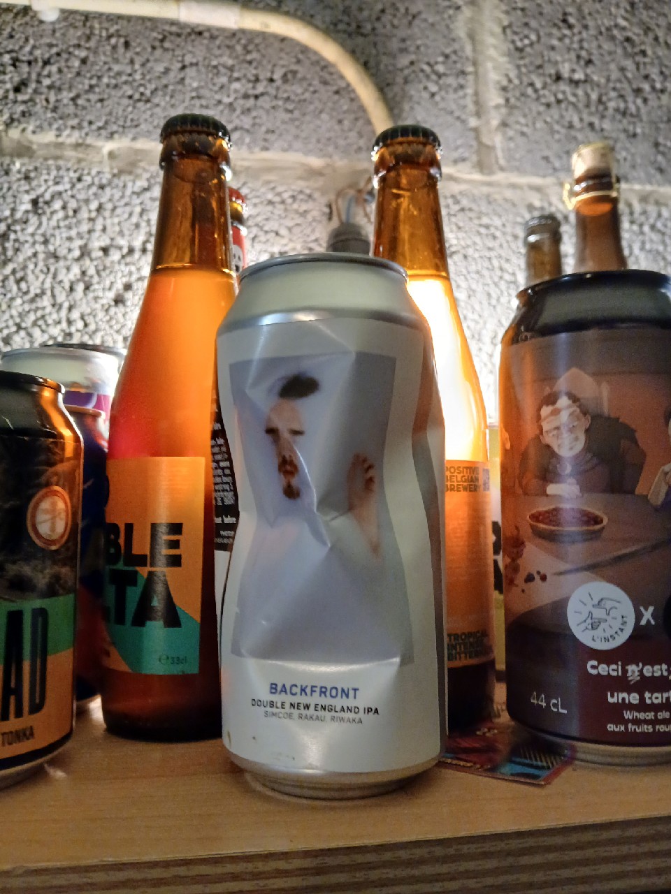 Backfront, Blech.Brut