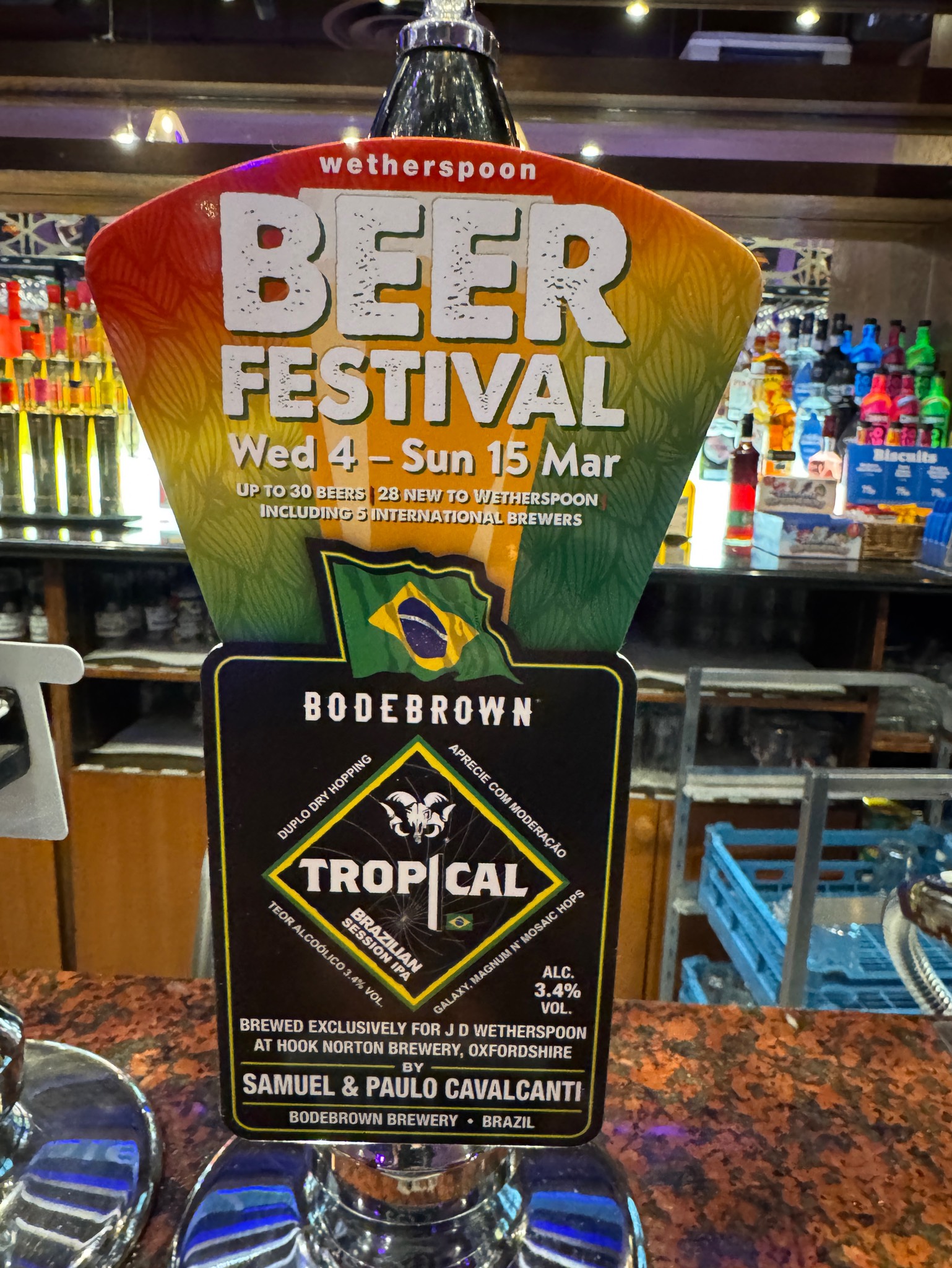 Tropical, Cervejaria Bodebrown