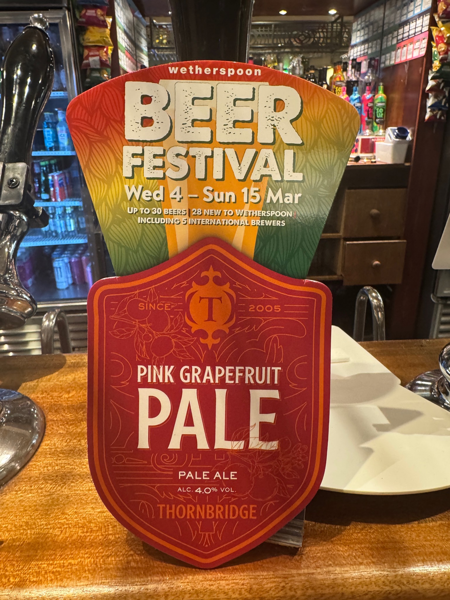 Pink Grapefruit Pale, Thornbridge Brewery