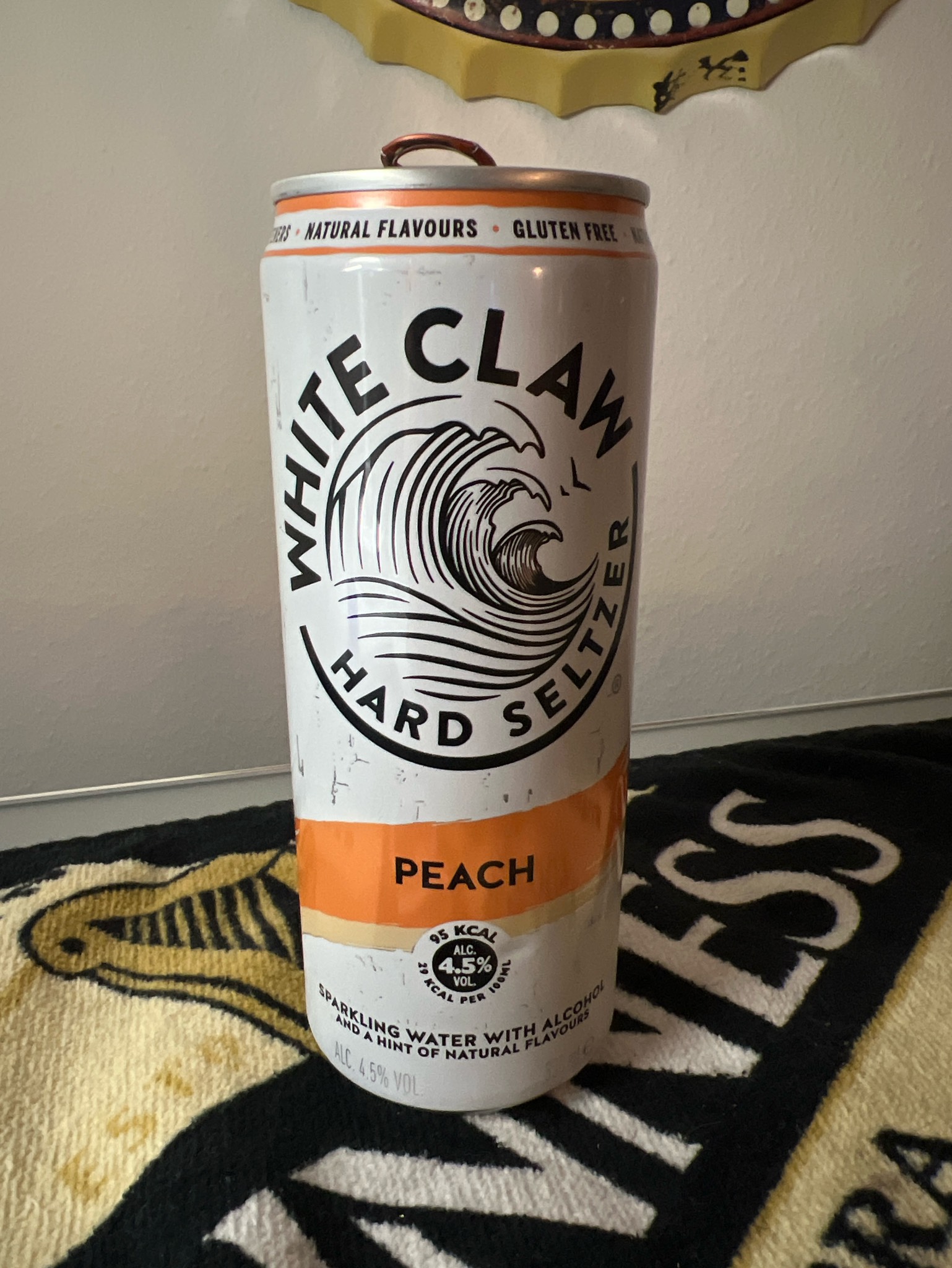 White Claw Peach, White Claw Seltzer Works