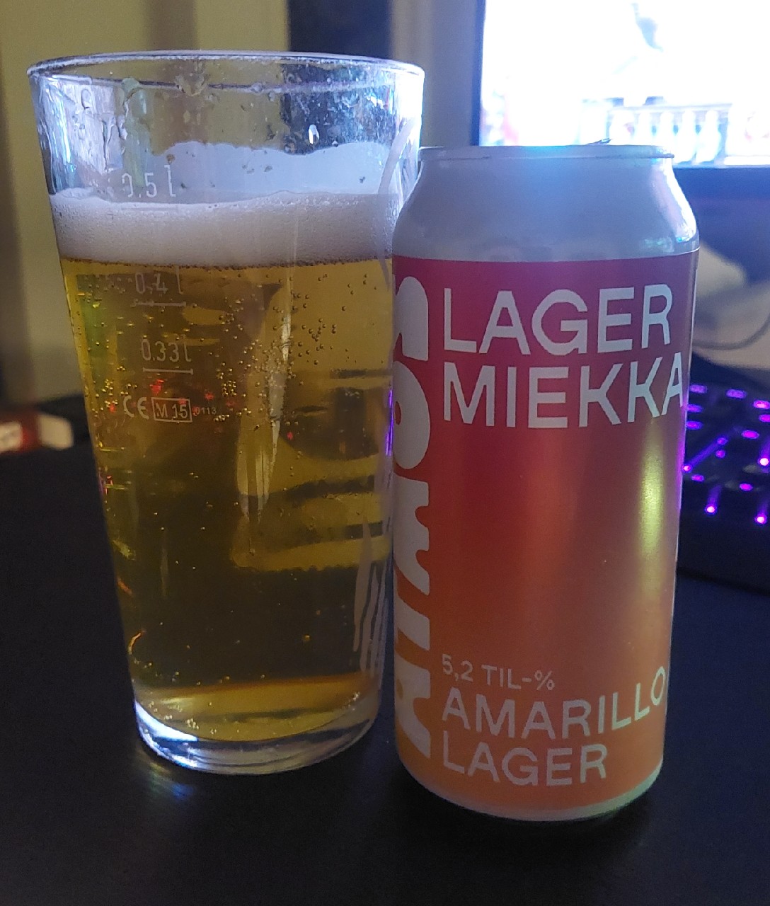 Lager Miekka, Atmos Brewing