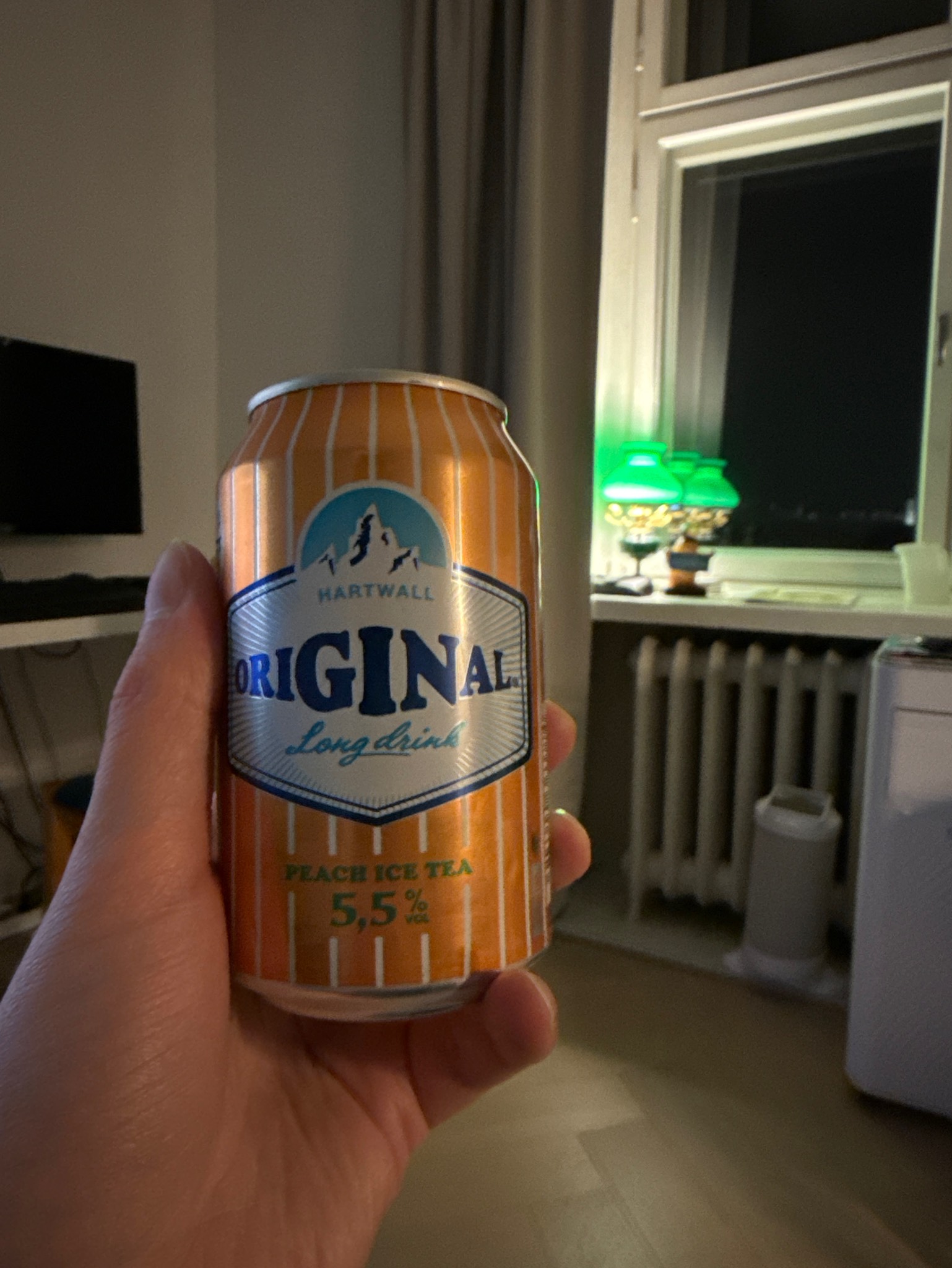 Original Long Drink Peach Ice Tea, Finland