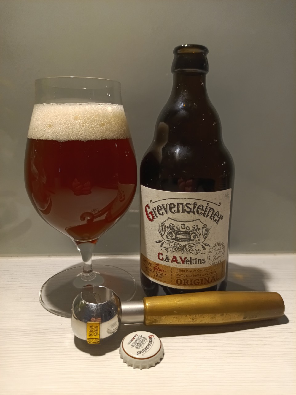 Grevensteiner Original Naturtrübes Landbier, Brauerei C.& A. Veltins