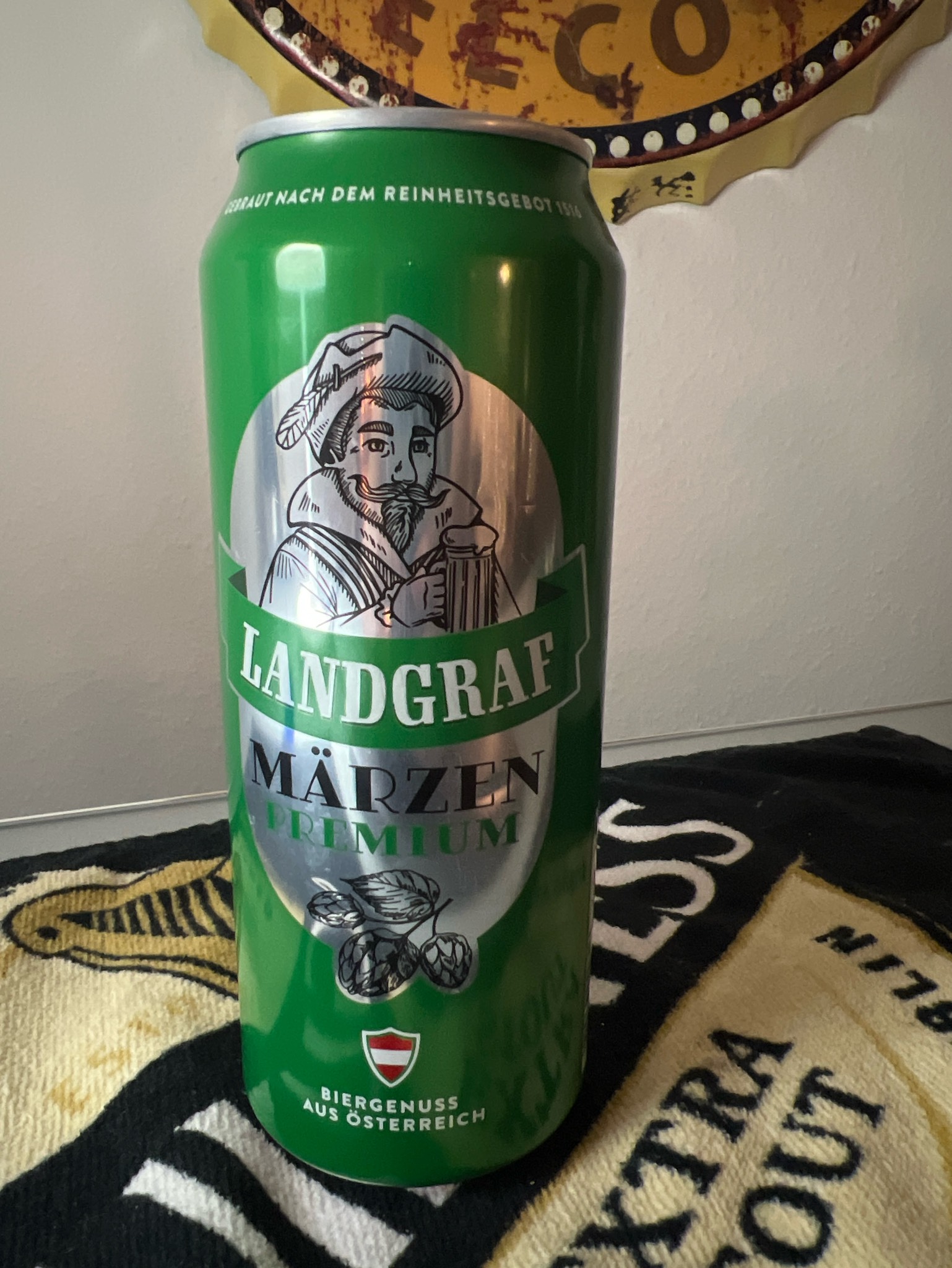 Landgraf Lager Premium 5.0%, Privatbrauerei Fritz Egger
