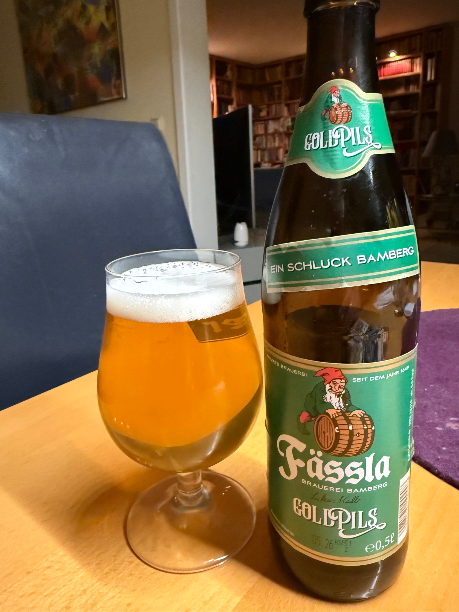 Gold-Pils, Brauerei Fässla Bamberg