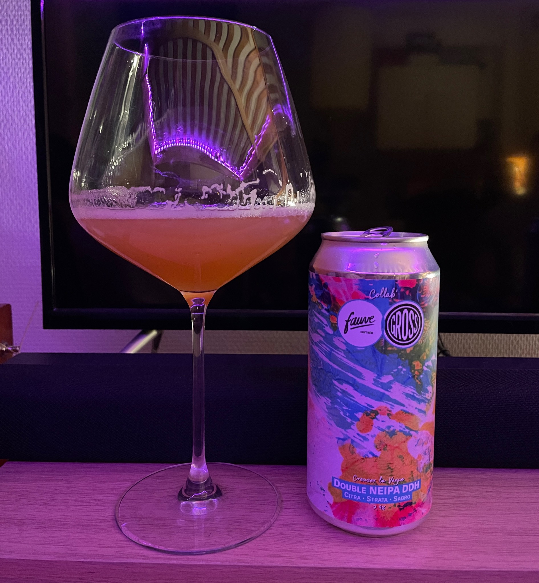 Creuser La Vague, Fauve