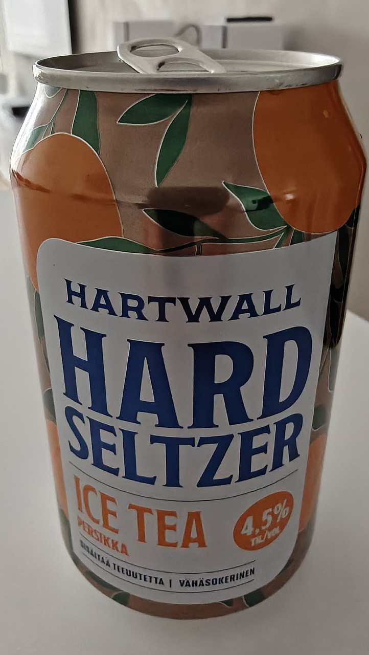 Hard Seltzer Ice Tea Persikka, Finland