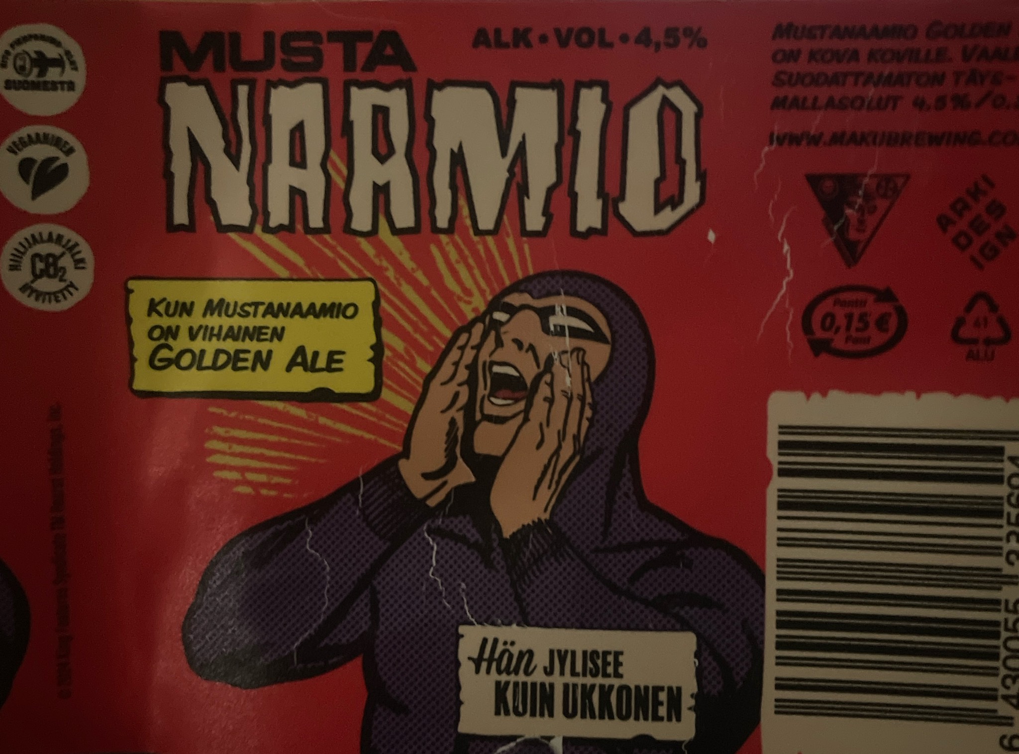 Mustanaamio, Finland