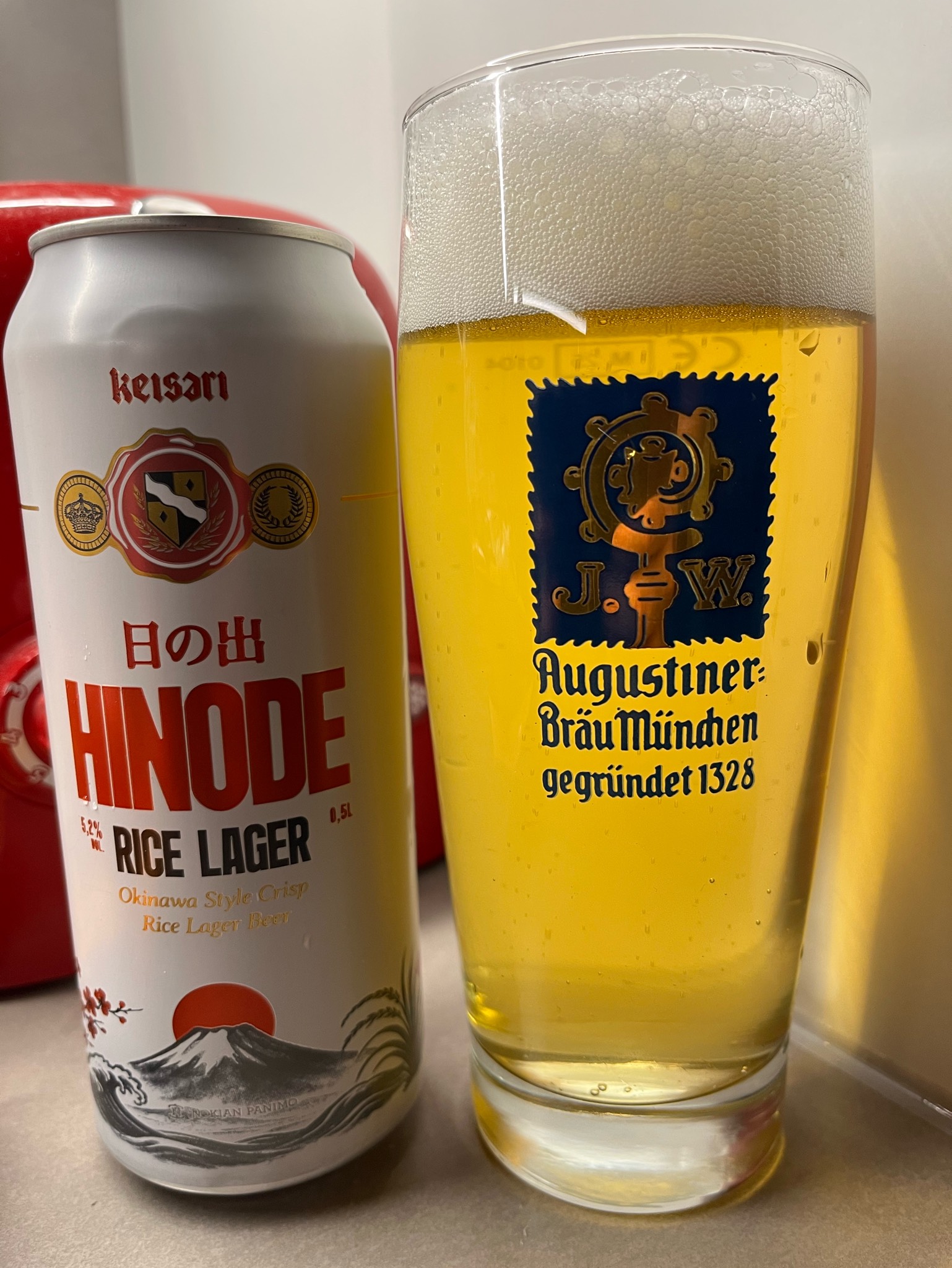 Keisari Hinode Rice Lager, Finland