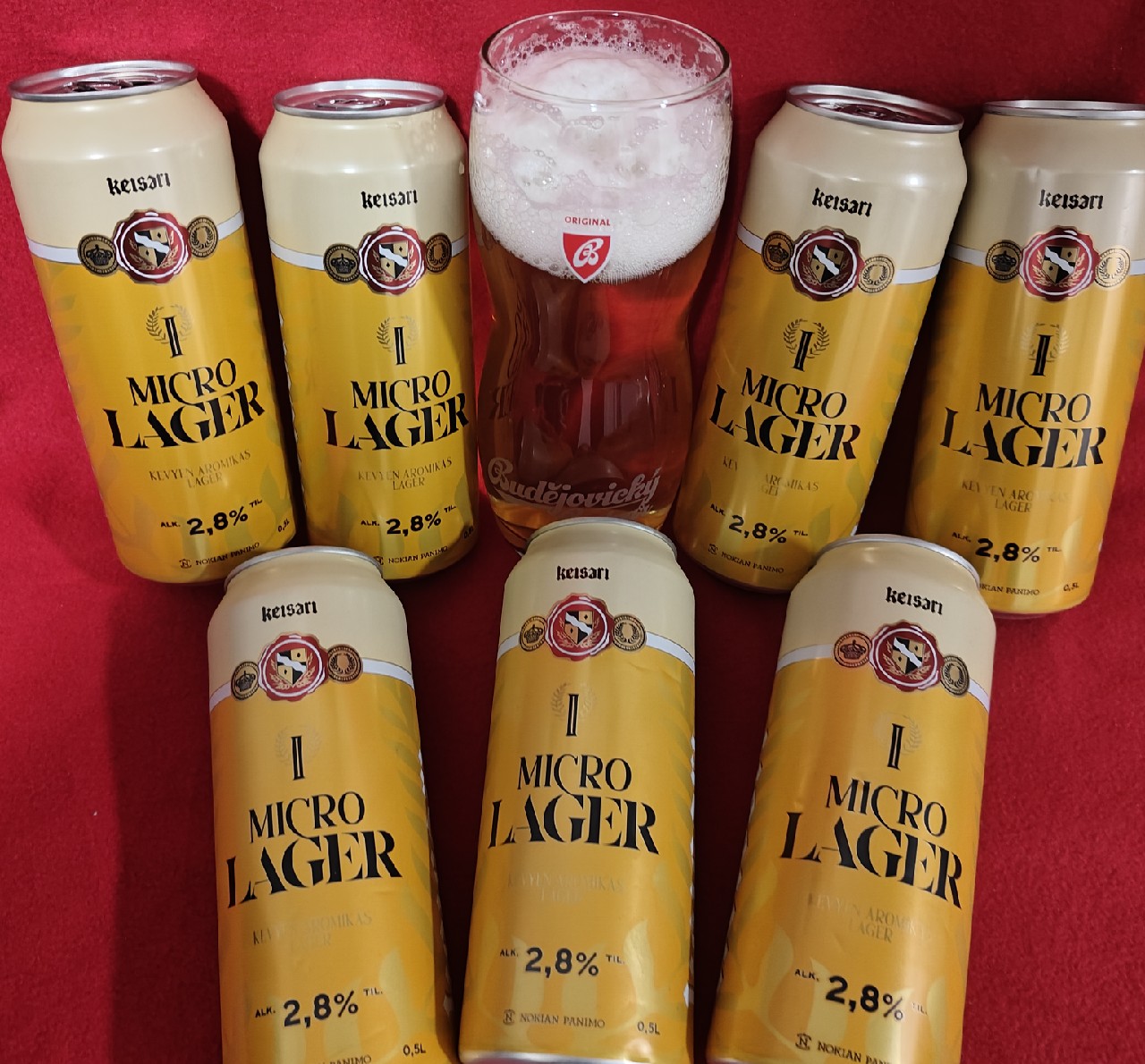 Keisari Micro Lager 2,8%, Finland