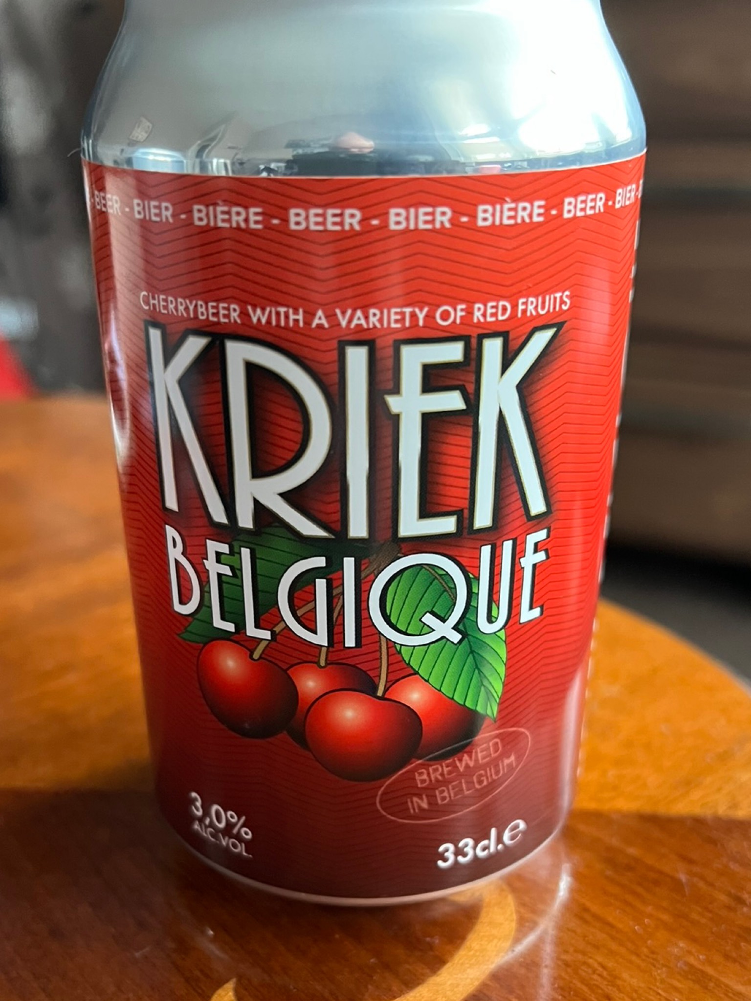 Kriek Belgique, Belgium