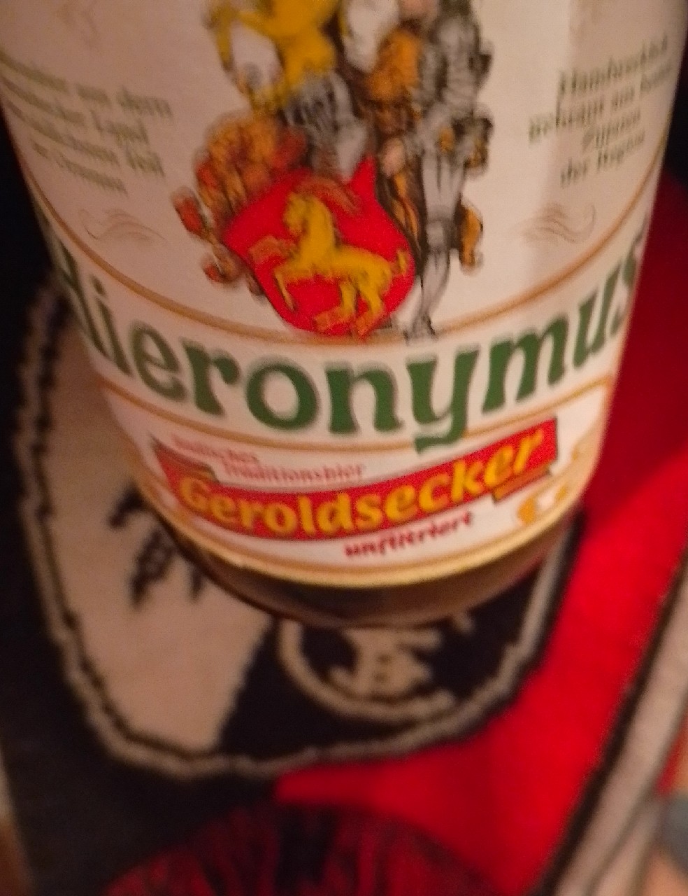 Geroldsecker Unfiltriert, Schlossbrauerei Stöckle Schmieheim