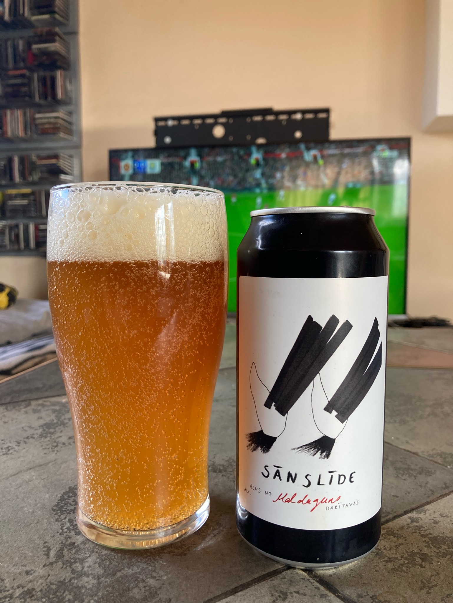 Sānslīde, Malduguns