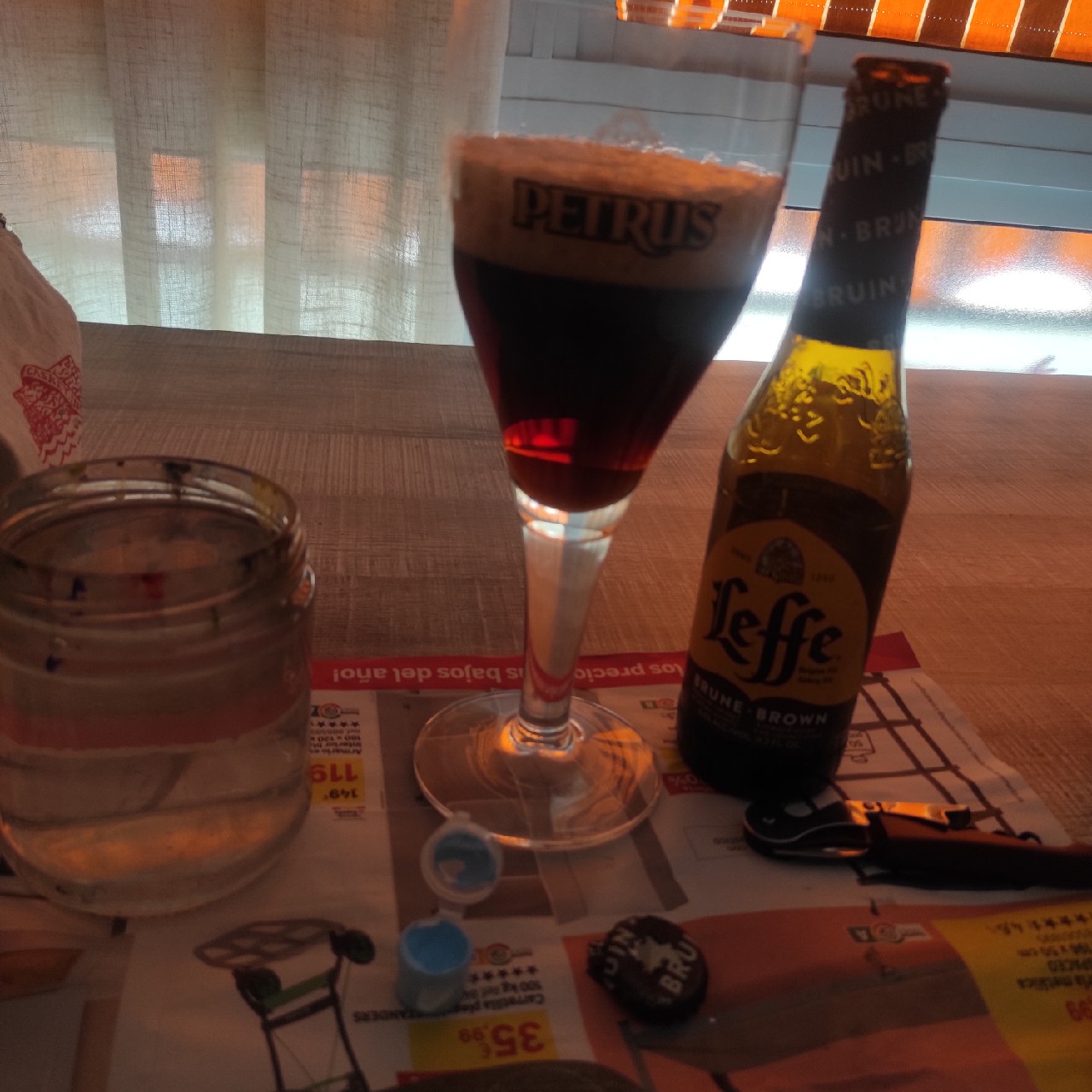Leffe Brune / Bruin, Abbaye de Leffe (AB InBev)