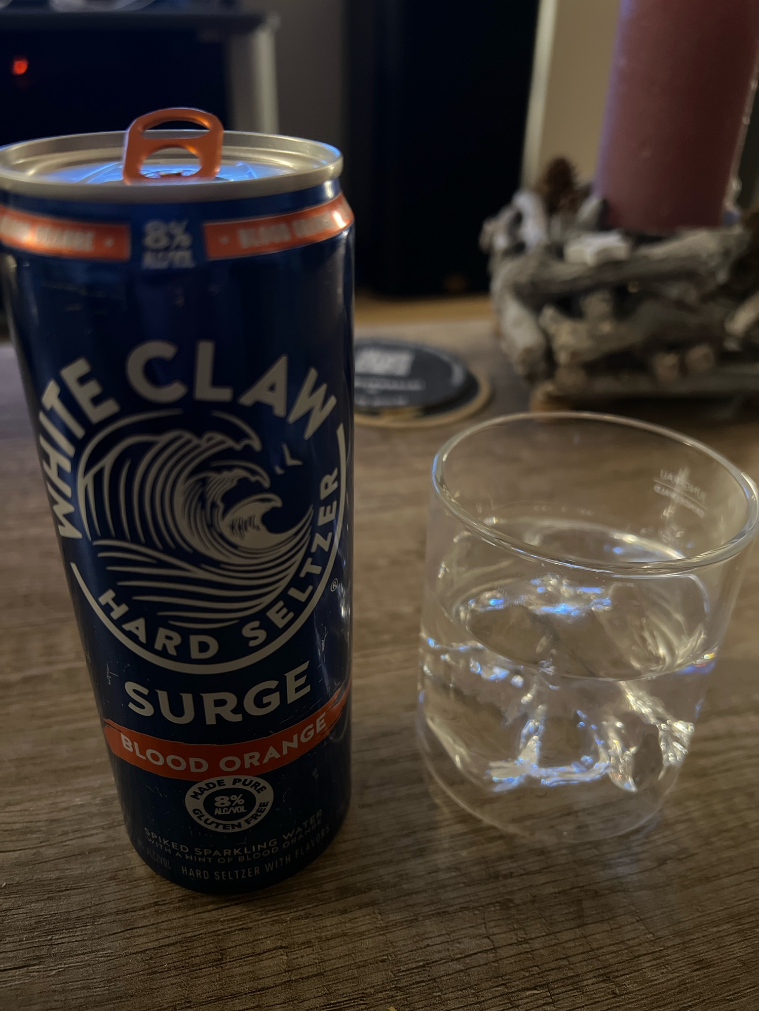 Surge Blood Orange, White Claw Seltzer Works