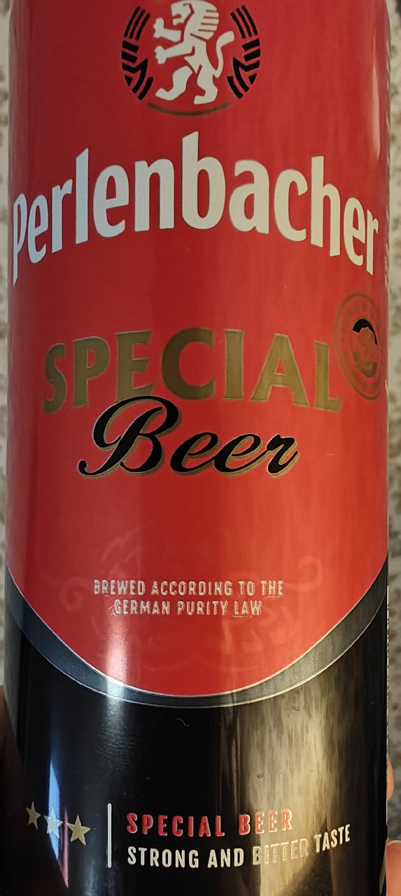 Perlenbacher Spezial Bier / Special Beer / Especial, Frankfurter Brauhaus (TCB Beverages)