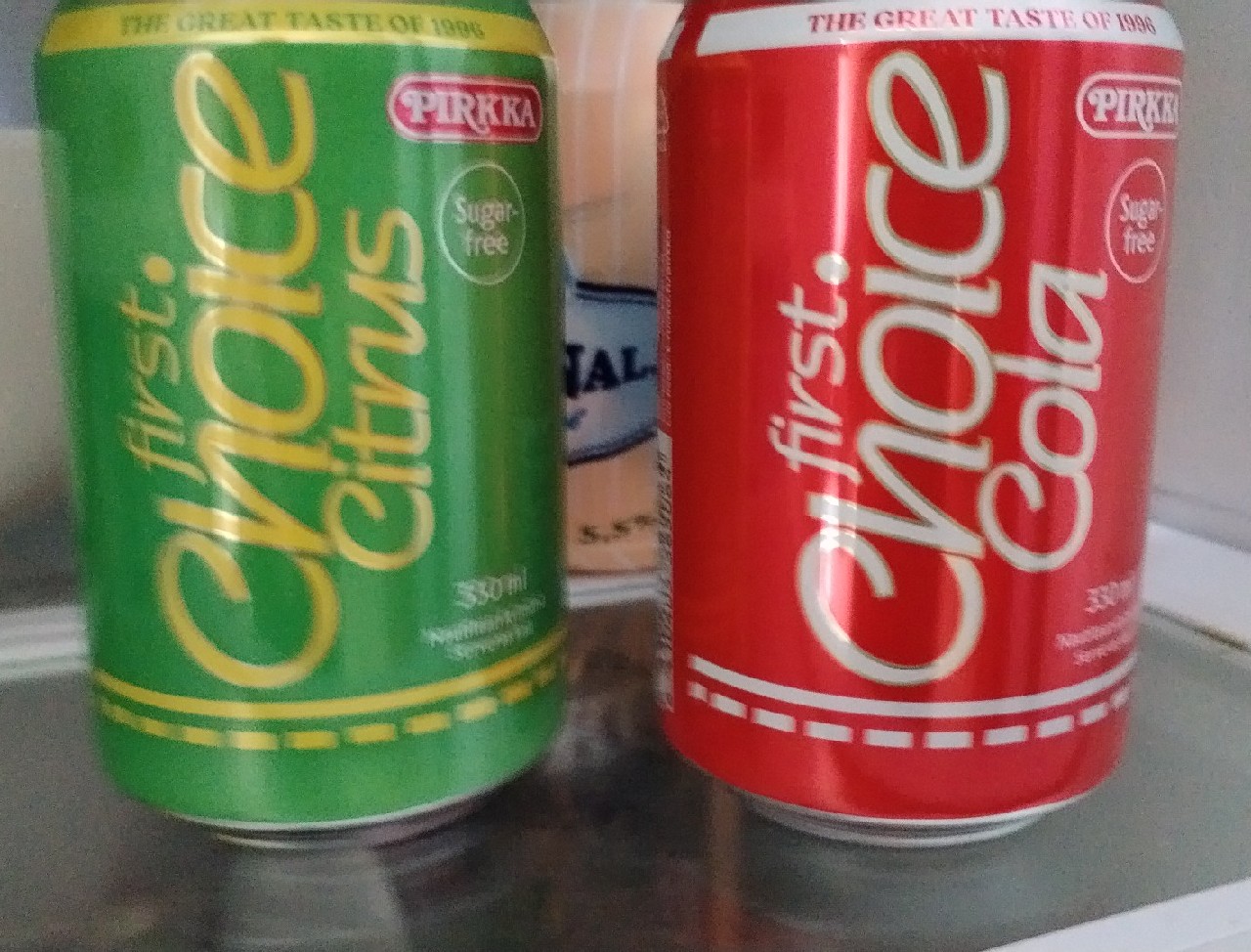 Original peach ice tea, Finland