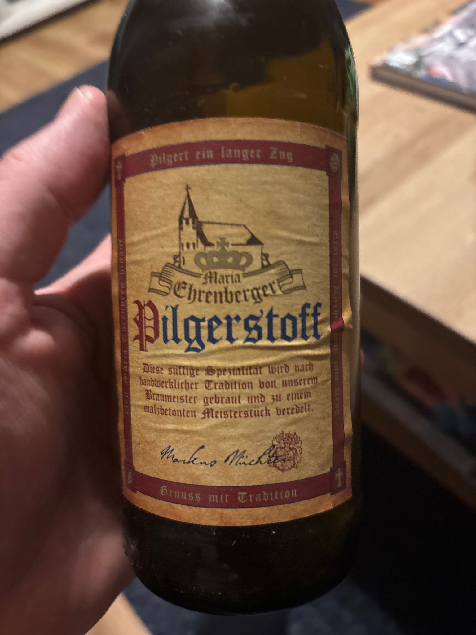 Pilgerstoff Maria Ehrenberger, Will-Bräu - Hochstiftliches Brauhaus in Bayern