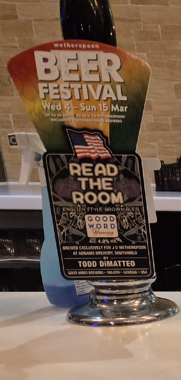 Read The Room, Good Word Brewing & Public House