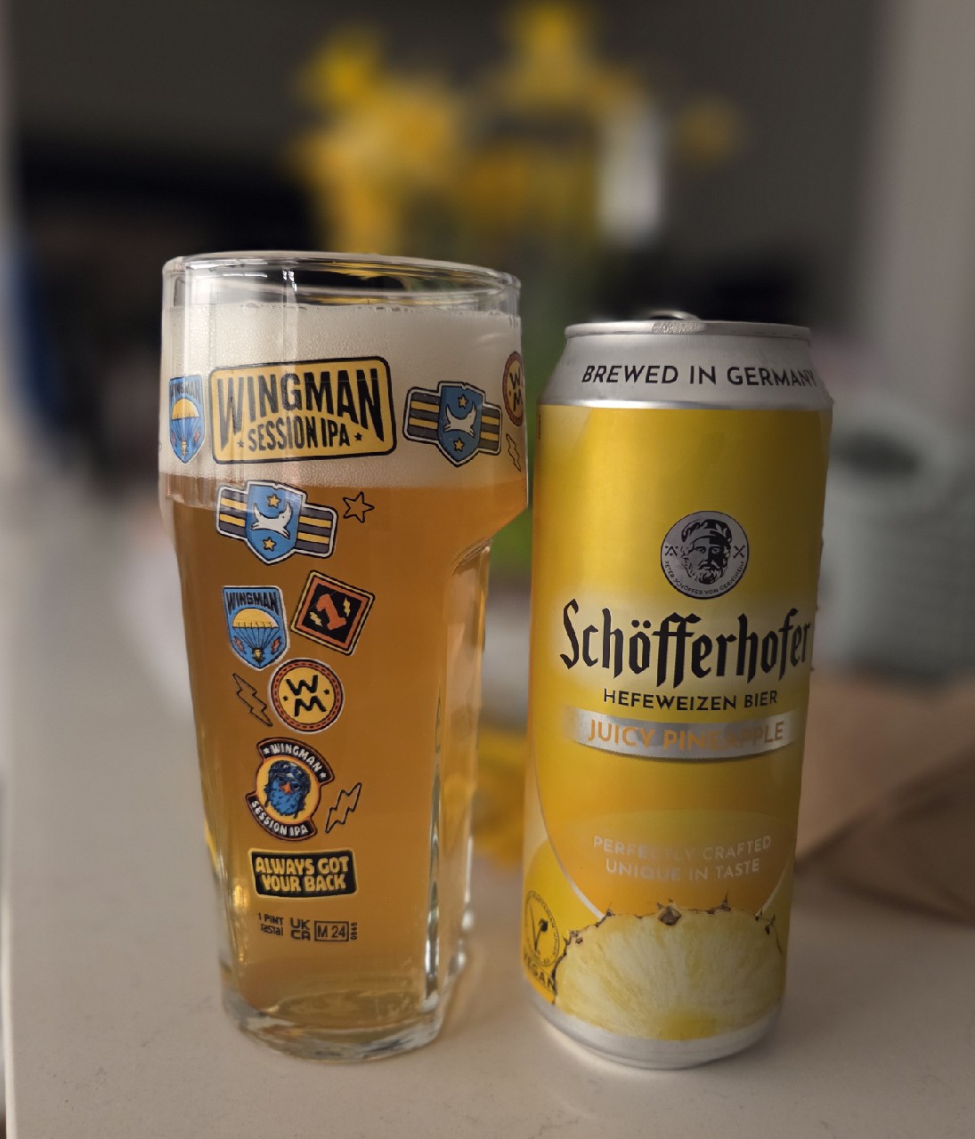 Schöfferhofer Hefeweizen Juicy Pineapple, Germany